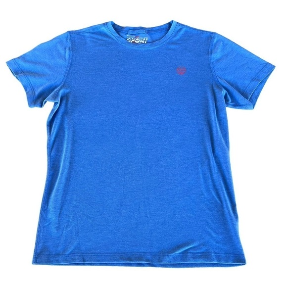 Marine Layer Weekend Sport Air Crew Lightweight T-Shirt Short Sleeve Small Blue - Picture 1 of 7